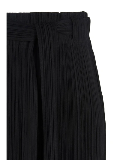 Shop Issey Miyake Pleats Please By  Bow In Black