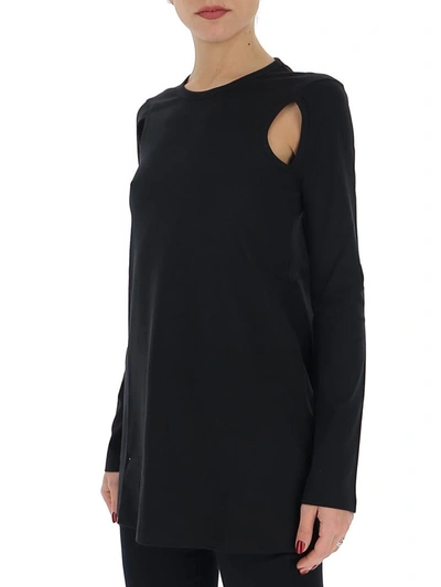 Shop Loewe Cut Out Detailed T In Black