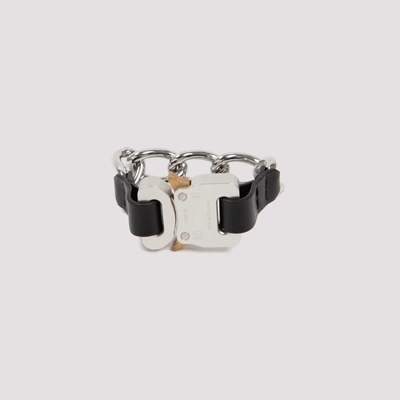 Shop Alyx 1017  9sm Buckle Chain Bracelet In Black