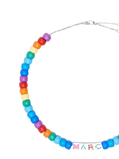 Marc Jacobs Toy Block Multicolor Brass Necklace ModeSens