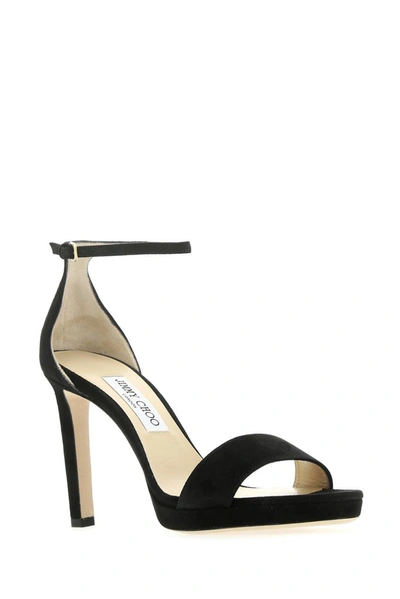 Shop Jimmy Choo Misty Sandals In Black