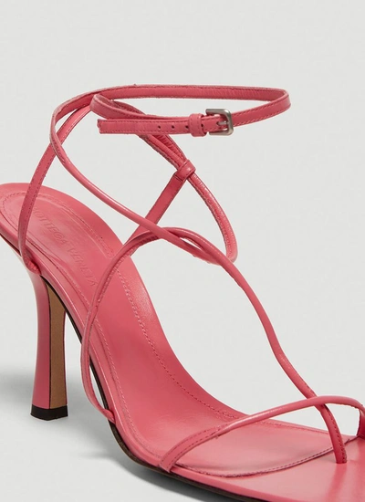 Shop Bottega Veneta Bv Line Sandals In Pink