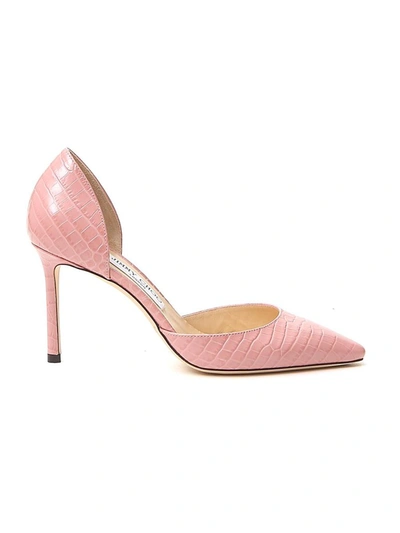 Shop Jimmy Choo Esther Pumps In Pink