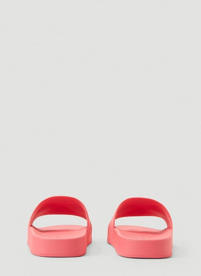 Shop Bottega Veneta Bv Slider Sandals In Pink