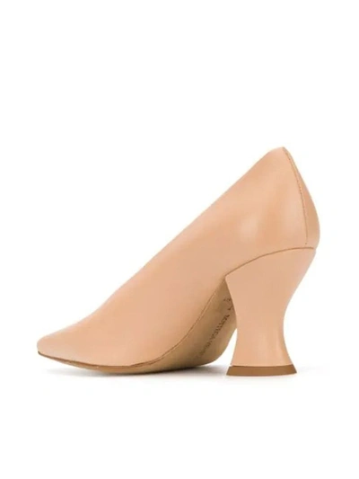 Shop Bottega Veneta Almond Pumps In Pink