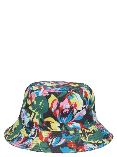 Shop Kenzo X Vans Tulipes Print Bucket Hat In Multi