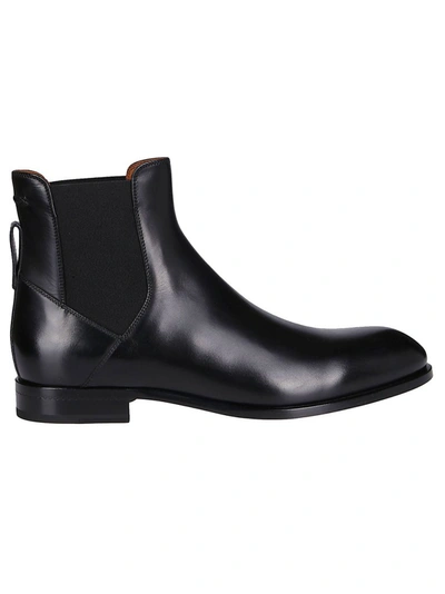 Shop Ermenegildo Zegna Chelsea Ankle Boots In Black