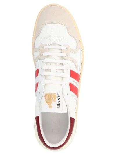 Shop Lanvin Jl Tennis Sneakers In Multi