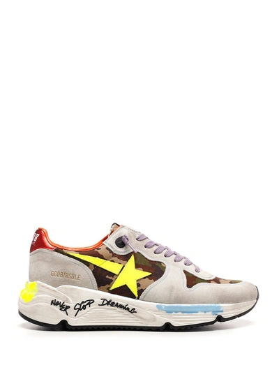 Shop Golden Goose Deluxe Brand Running Sole Sneakers In Multi