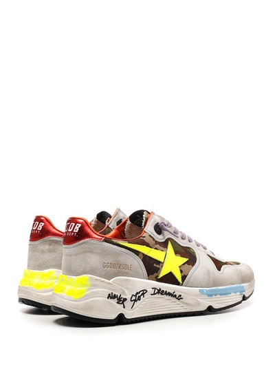 Shop Golden Goose Deluxe Brand Running Sole Sneakers In Multi