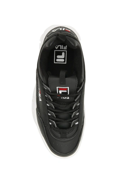 Shop Fila Disruptor Chunky Sneakers In Black