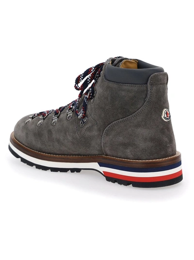 Shop Moncler Peak Boots In Brown