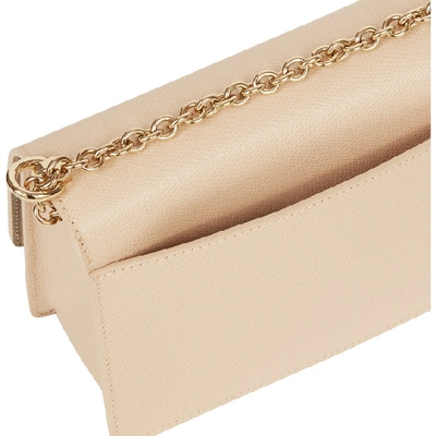 Furla 1927 Mini Leather Shoulder Bag Color Azalea In Ballerina I (pink)