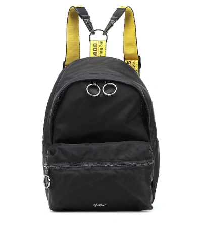 Shop Off-white Mini Nylon Backpack In Black
