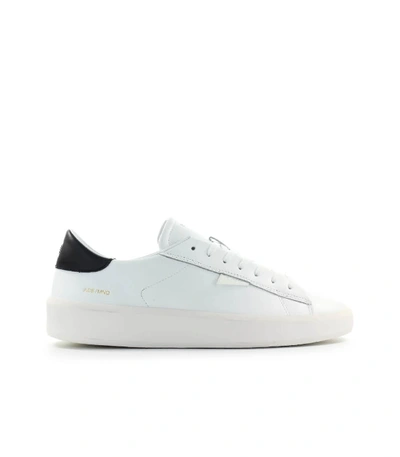Shop Date D.a.t.e. Ace Mono White Sneaker In Bianco