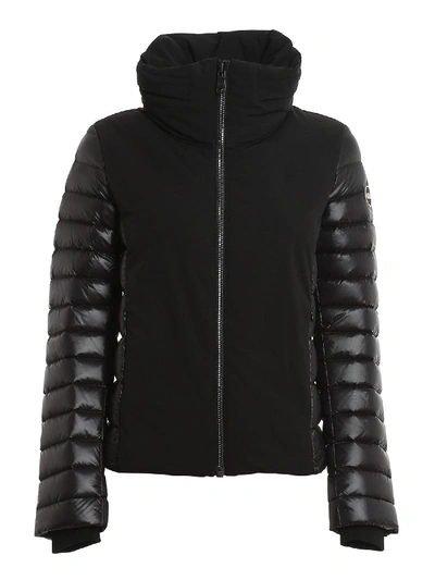 Shop Colmar Originals Concealed Hood Puffer Jacket In Black