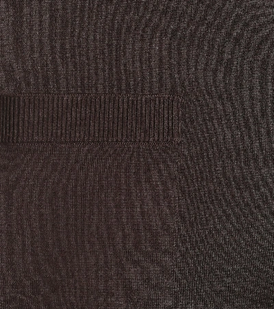 Shop Dolce & Gabbana Virgin Wool Wrap Cardigan In Black