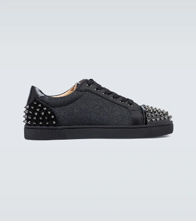 Shop Christian Louboutin Seavaste 2 Sneakers In Black