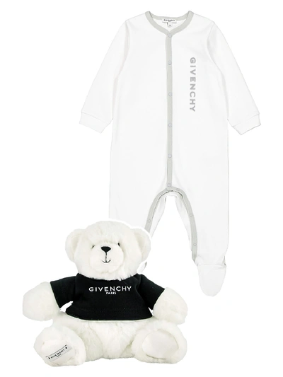 Shop Givenchy Kids Babygrow For For Boys And For Girls In White