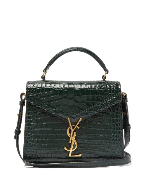 Ysl Croc Crossbody Camera Bag