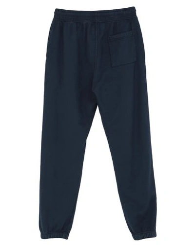 Shop Colorful Standard Casual Pants In Dark Blue