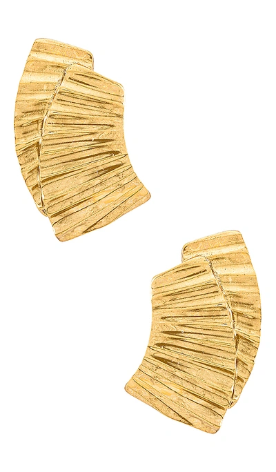 Shop Jennifer Behr Marie Earrings In Gold