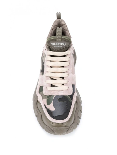 Shop Valentino Rockrunner Plus Sneakers