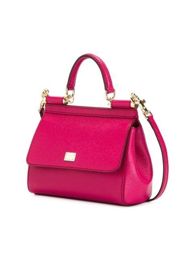 Shop Dolce & Gabbana Small Sicily Shoulder Bag