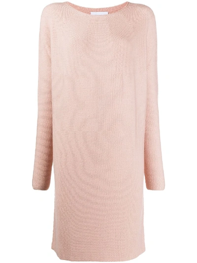 Shop Christian Wijnants Sweater Dress In Pink