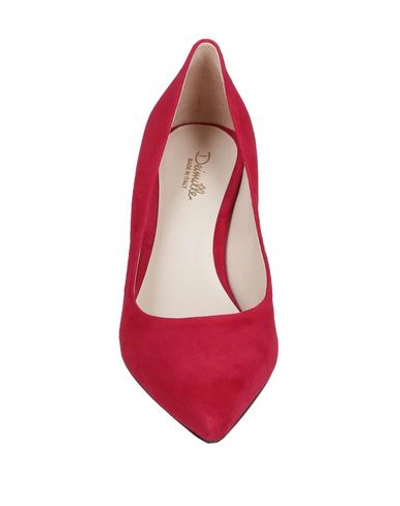 Shop Deimille Woman Pumps Red Size 8 Soft Leather
