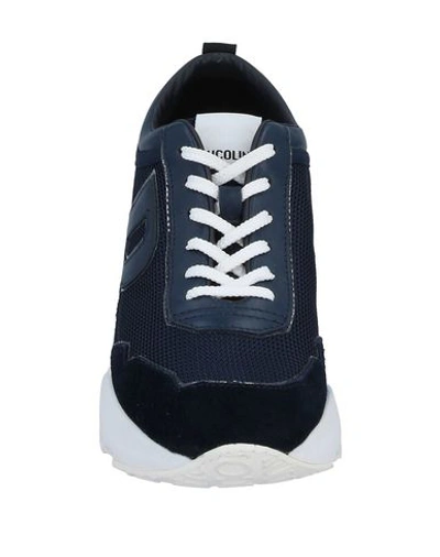 Shop Ruco Line Rucoline Woman Sneakers Midnight Blue Size 6 Soft Leather, Textile Fibers