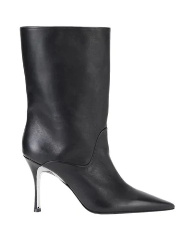 Shop Furla Ankle Boots In Black