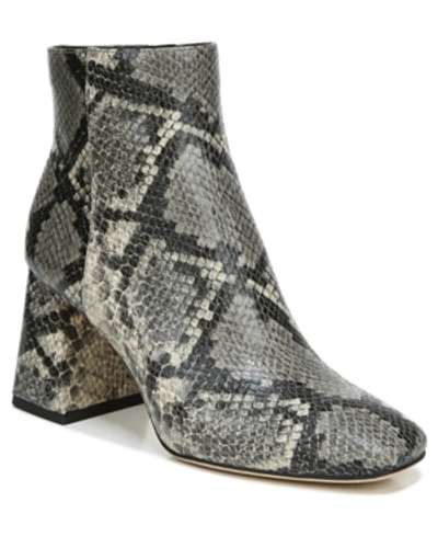 Shop Circus By Sam Edelman Women's Kate Square-toe Booties Women's Shoes In Grey Multi