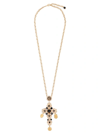 Shop Dolce & Gabbana Necklace In Gold