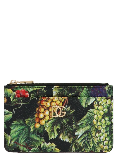 Shop Dolce & Gabbana Uva Cardholder In Multicolor