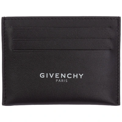 Shop Givenchy I Love D2 Credit Card Holder In Nero
