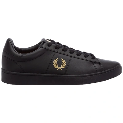 Shop Fred Perry Spencer Sneakers In Nero