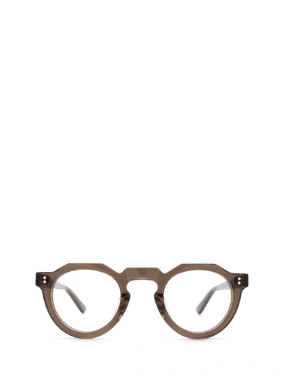 Shop Lesca Pica Grey Glasses