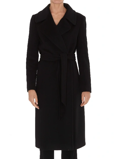 Shop Tagliatore Molly Coat In Black