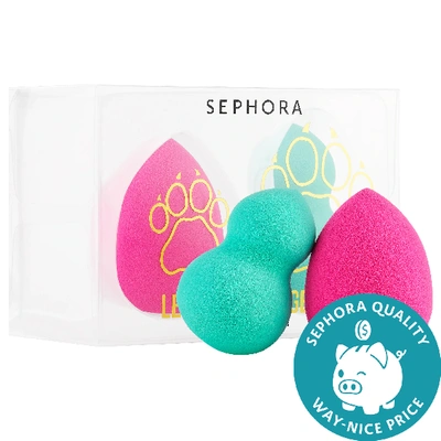 Shop Sephora Collection Leopard Makeup Sponge Set