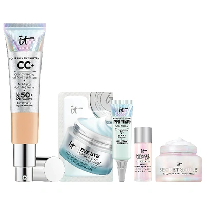 Shop It Cosmetics Cc+ Cream With Spf 50+ Value Set Medium Tan