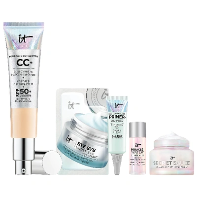 Shop It Cosmetics Cc+ Cream With Spf 50+ Value Set Light