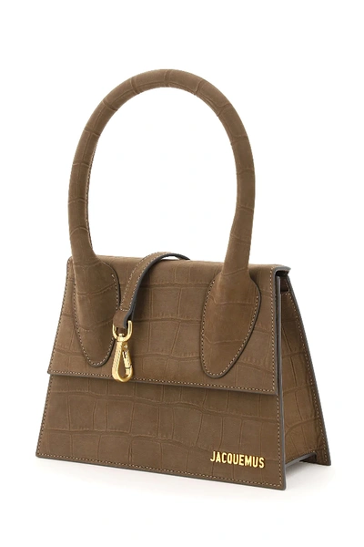 Shop Jacquemus Le Grand Chiquito Bag In Brown