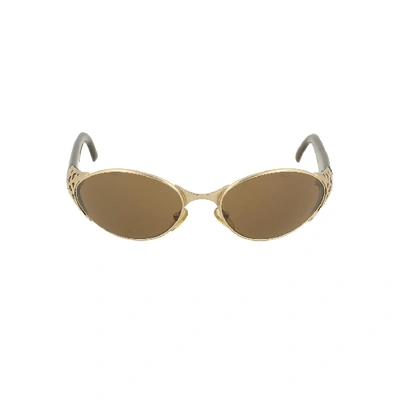 Shop Rochas Sunglasses 9055 In Brown