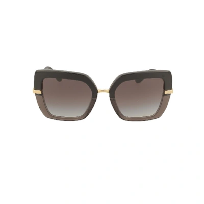 Shop Dolce & Gabbana Sunglasses 4373 Sole In Gold