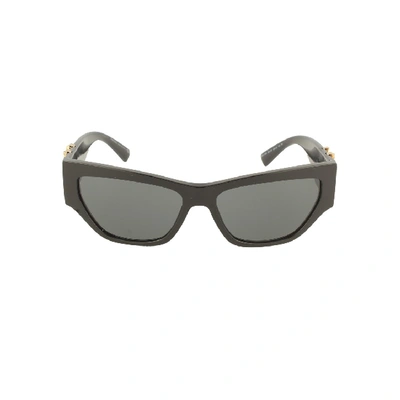 Shop Versace Sunglasses 4383 Sole In Black