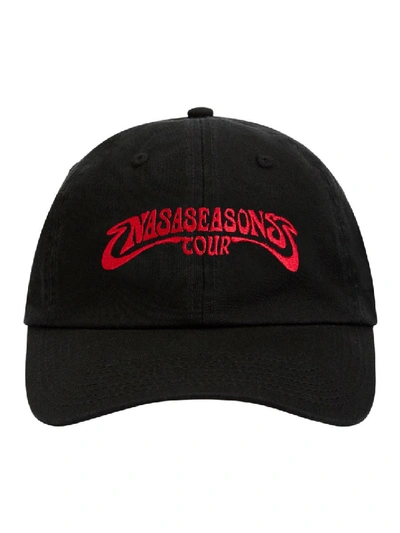 Shop Nasa Seasons Groovy Tour Cap In Black