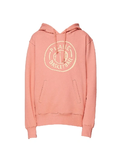 Shop Pigalle Pink Cotton Basketball Hoodie