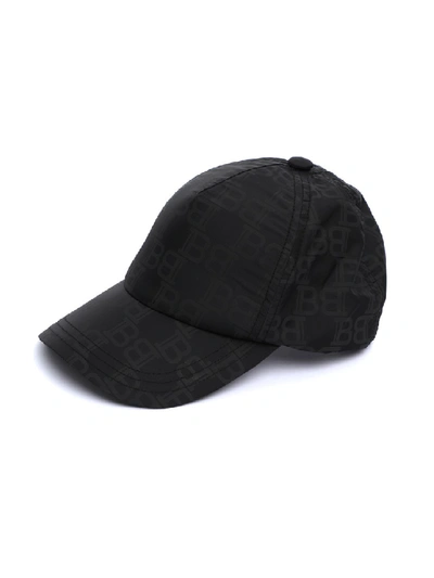 Shop Balmain Black Nylon Hat