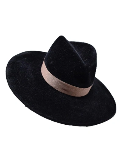 Shop Gigi Burris Millinery Jeanne Fedora Hat Black